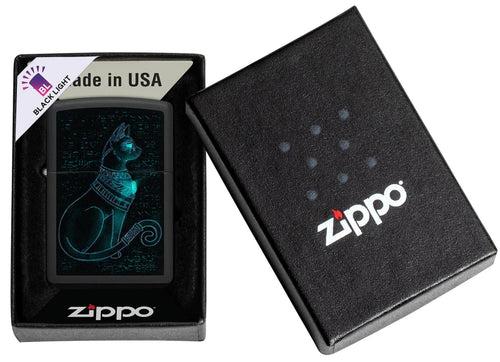 Zippo Spiritual Cat Design - 48582