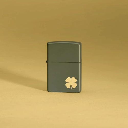 Zippo Four Leaf Clover Design - 49796