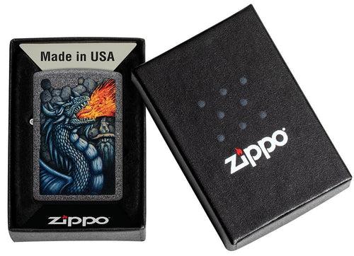 Zippo Fiery Dragon Design - 49776