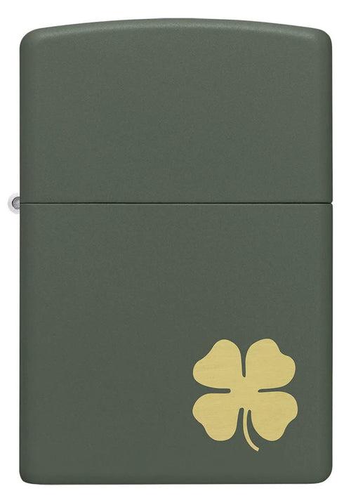 Zippo Four Leaf Clover Design - 49796
