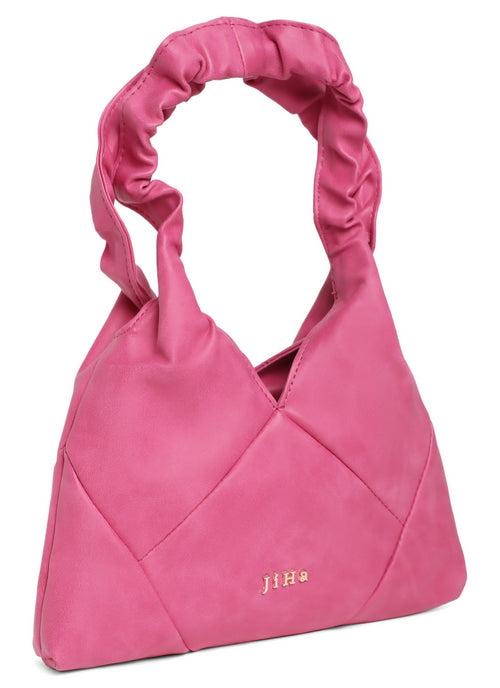 Hot Pink Quilted Sweetheart Bag