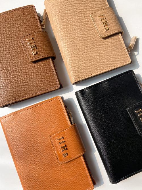 Jiha Brown Faux Leather Premium Flap Wallet