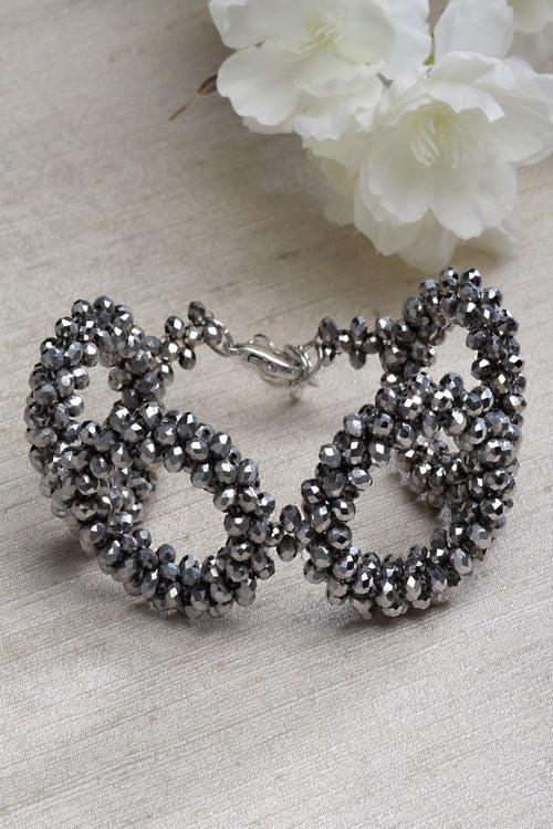 Silver Beaded Bracelet