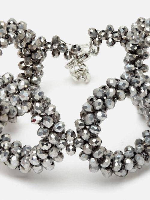 Silver Beaded Bracelet