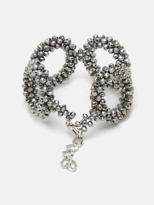 Silver Beaded Bracelet