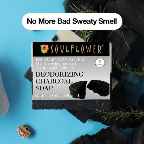 Activated Charcoal Clay Soap for Body Odour BYOB