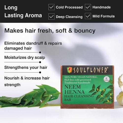 Neem Henna Shikakai Anti-Dandruff Bar BYOB