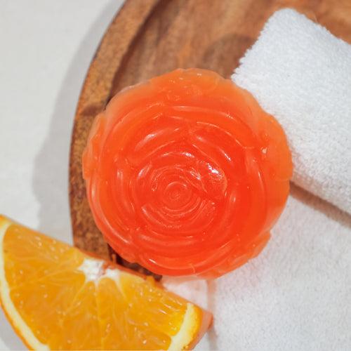 Orange Pure Glycerin Soap (Pack of 2), 90g Each