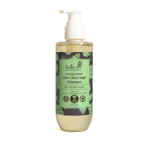 Biodegradable Aloe Clary Sage Shampoo with Vitamin E