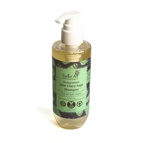 Biodegradable Aloe Clary Sage Shampoo with Vitamin E