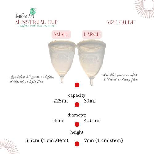 LARGE Menstrual Cup (Only Cup)