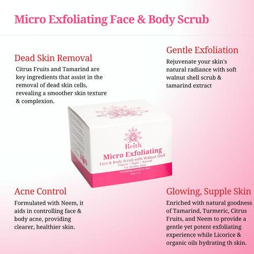 Reith  Micro Exfoliating Face & Body Scrub