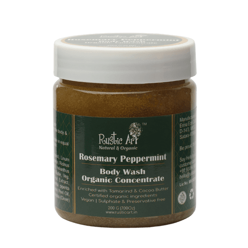 Rosemary Peppermint Body Wash Concentrate