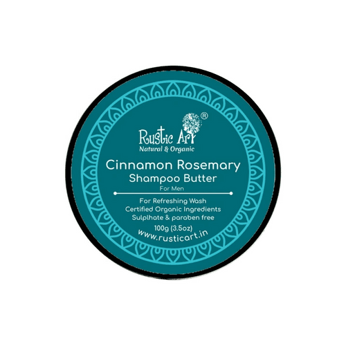 Cinnamon Rosemary Shampoo Butter (100 gm)
