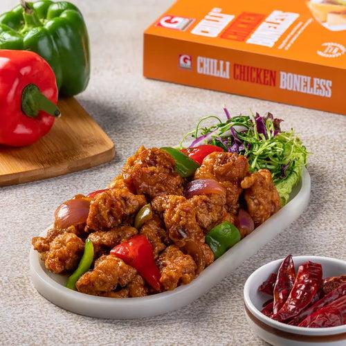 CHILLI CHICKEN BONELESS