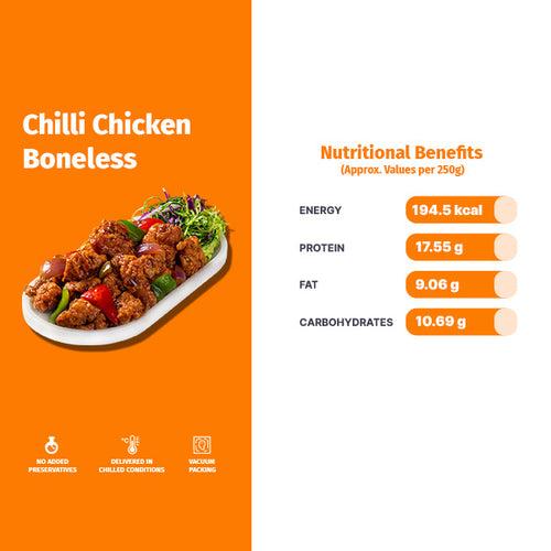 CHILLI CHICKEN BONELESS