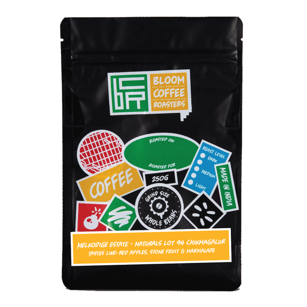 Melkodige Estate - Naturals Lot 94 - Chikmagalur - Light Roast