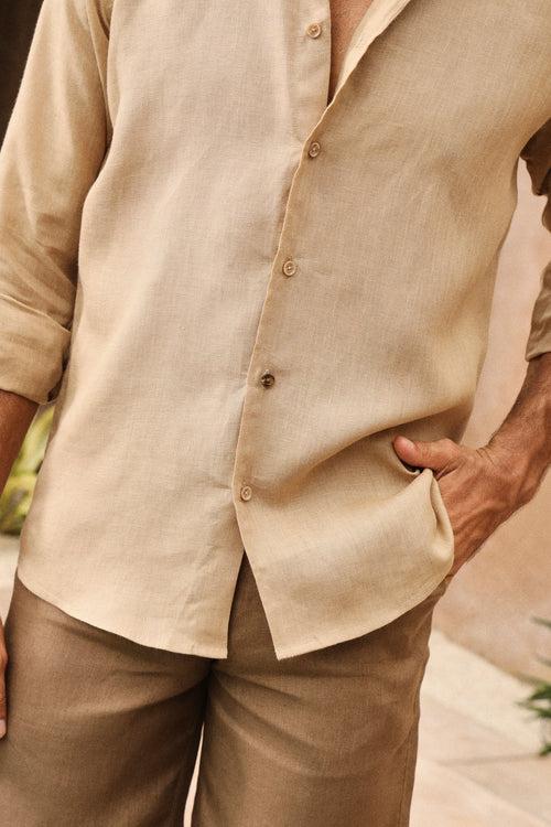 Corsica Shirt- Man (Sand)