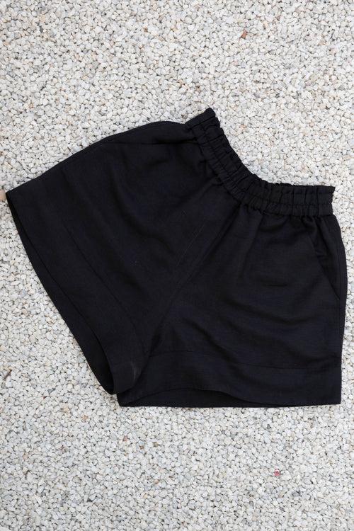Bare Back Top (Black) & Sand Shorts (Black)