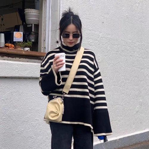 Saleena Stripes Knitted Cords Set