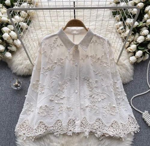 Kasia Lace Summer Shirt