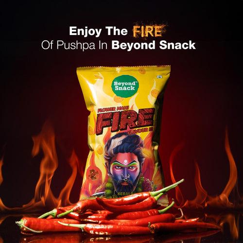 Beyond Snack X Pushpa 2 Flower Nahi Fire Flavour 300gms (100gms*3 packs)