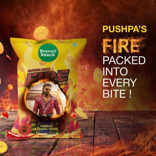 Beyond Snack X Pushpa 2 Flower Nahi Fire Flavour 300gms (100gms*3 packs)