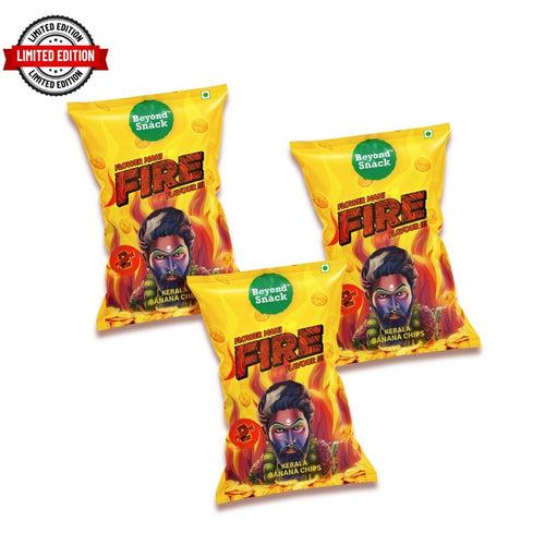 Beyond Snack X Pushpa 2 Flower Nahi Fire Flavour 300gms (100gms*3 packs)