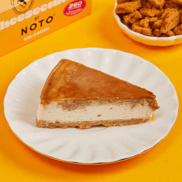 Biscoff Greek Yogurt Cheesecake