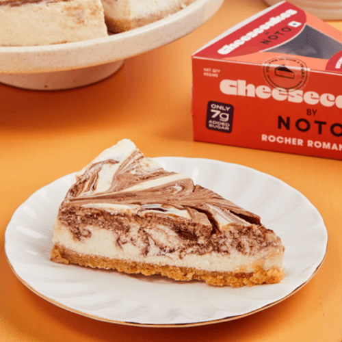 Nutella Greek Yogurt Cheesecake