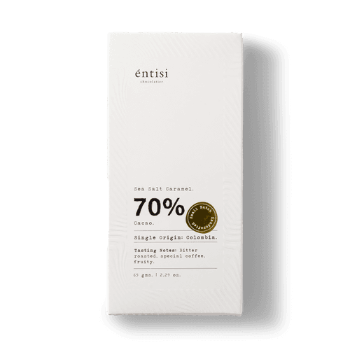 70% Sea Salt Caramel Dark Bar