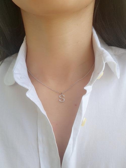 Solo Initial Necklace