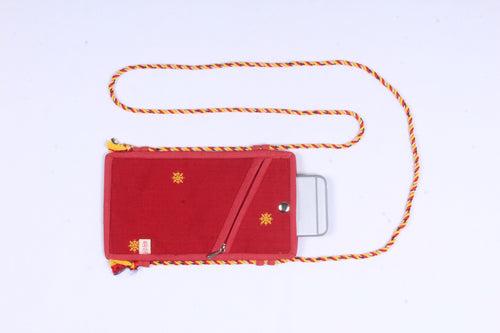 Red Mobaile Bag