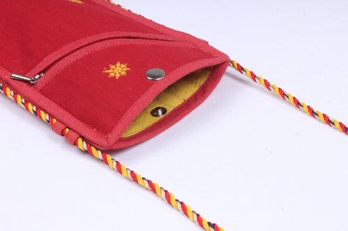 Red Mobaile Bag