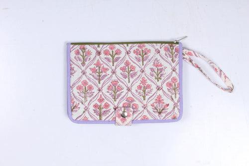 Purple Wristlet Wallet