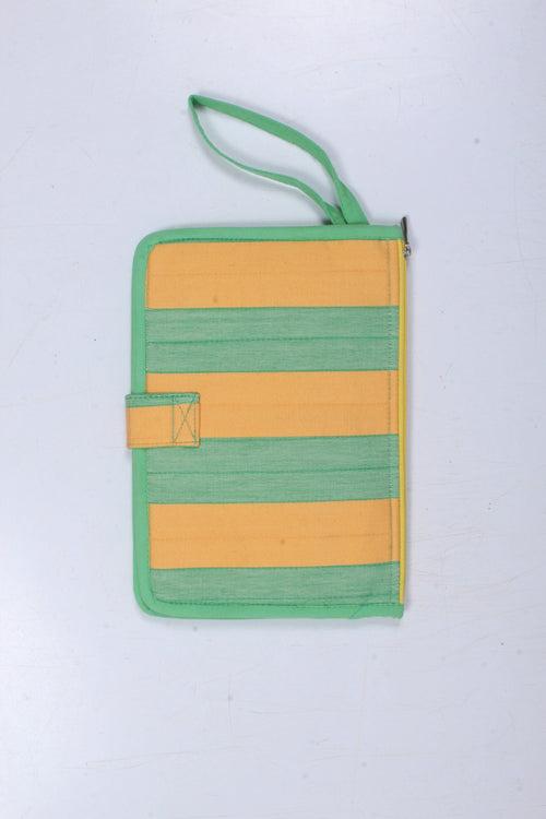 Green and Orange Wristlet Wallet