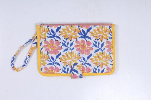 Yellow Wristlet Wallet