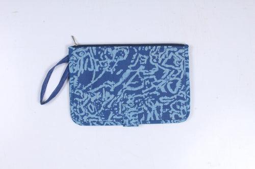 Blue Wristlet Wallet