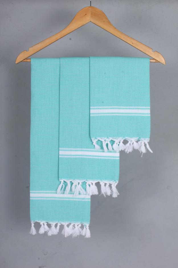 Handwoven Cotton Napkin with Tassels