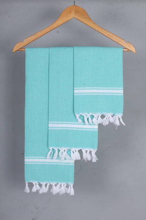 Handwoven Cotton Napkin with Tassels