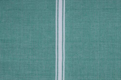 Pine Green Ultra Soft Bath Towel with White Striped