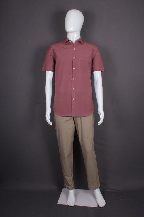 Maroon Half Shirt