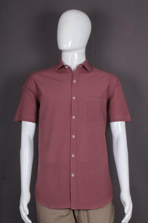 Maroon Half Shirt