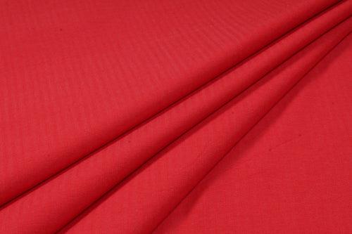 Red Self Line Fabric