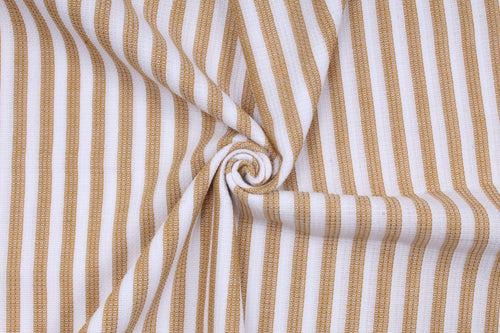 Honey and White Stripes Ultra Soft Towel