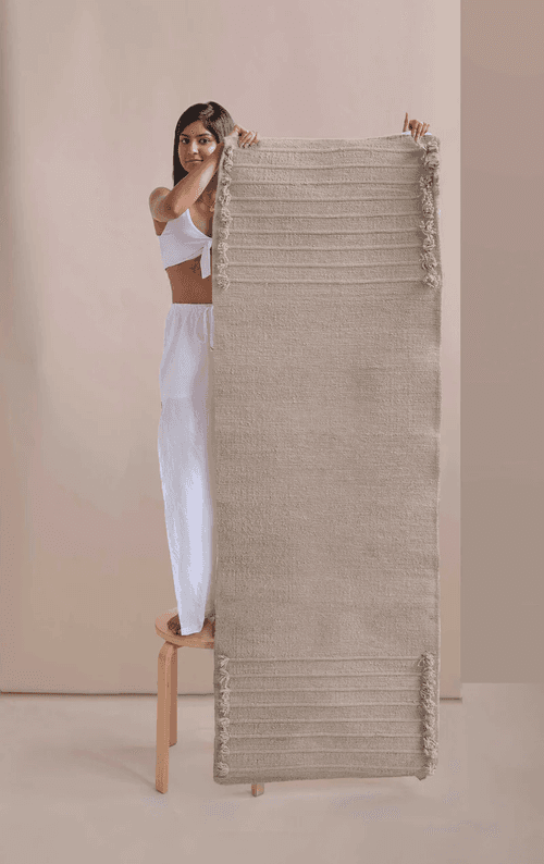 Organic Cotton Yoga Mat