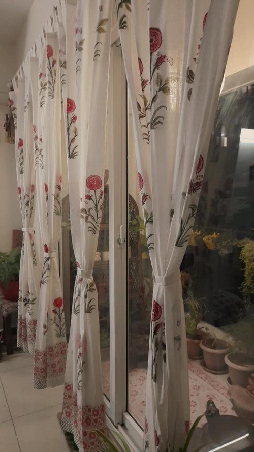 Premium Block Printed Curtains