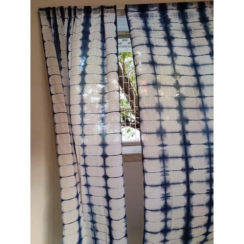 Premium Quality Tie Dye Shibori Curtains