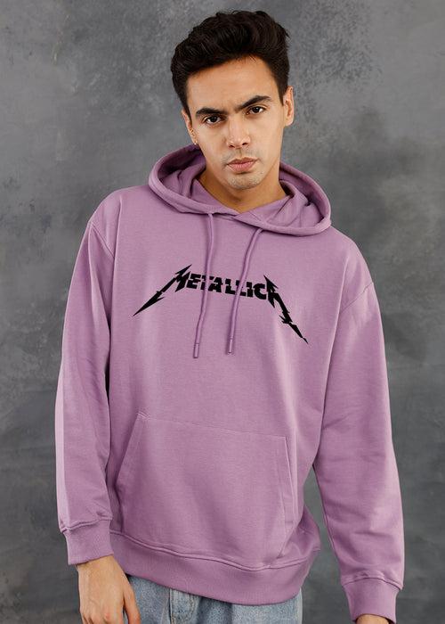 Metallica Rock Men Drop Shoulder Premium Terry Hoodie