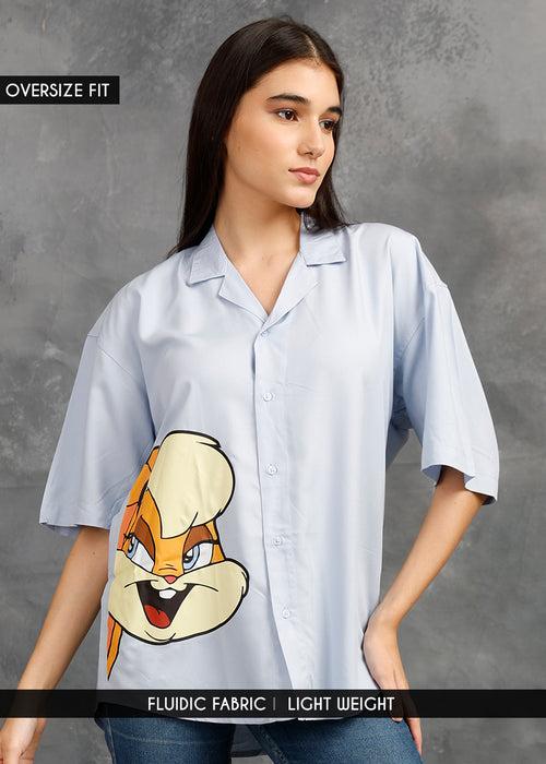 Lola Bunny Womens Fluidic Oversized Shirt